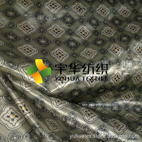 100%Polyester Water Printed Satin Fabric